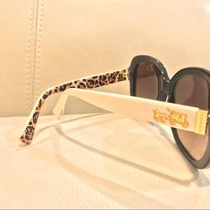 Coach cheetah print sunglasses